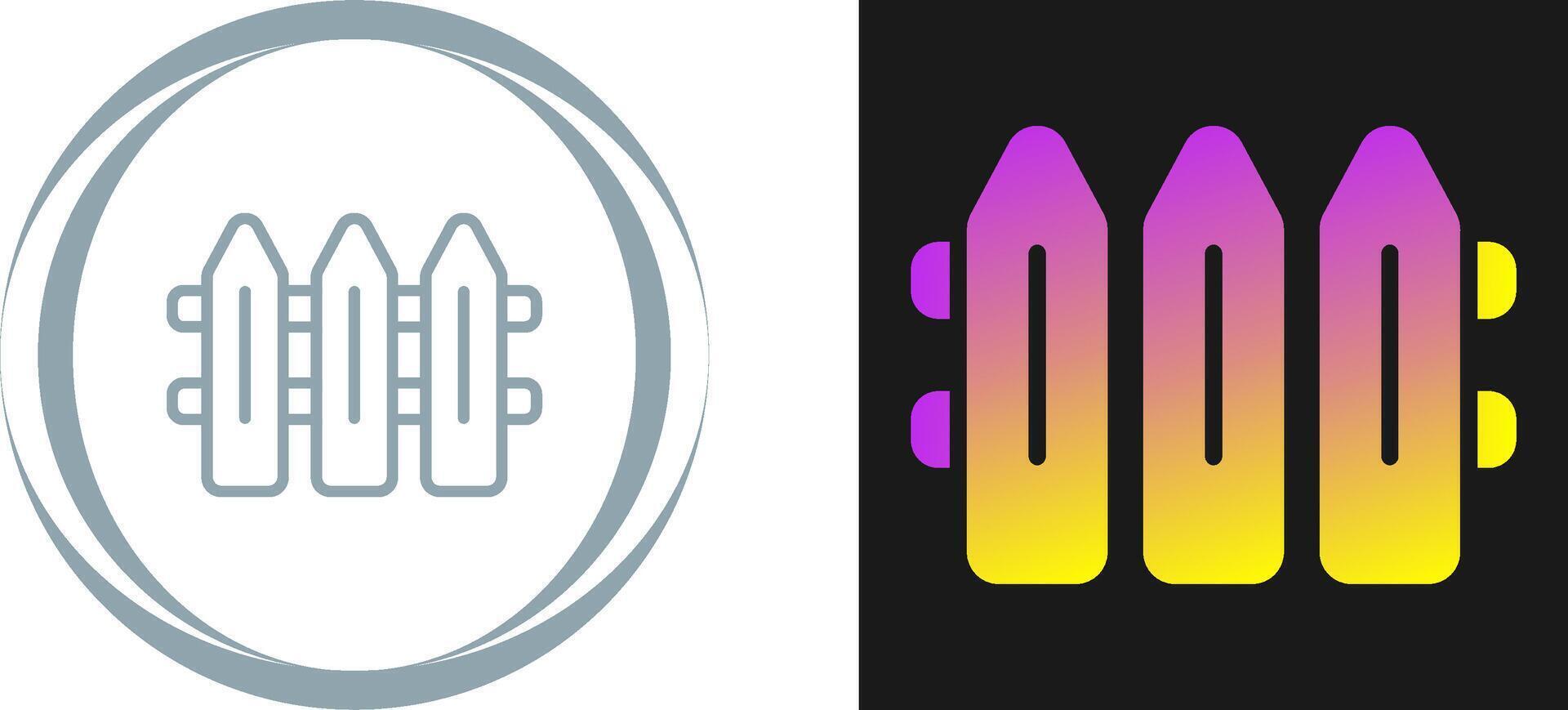 Fence Vector Icon