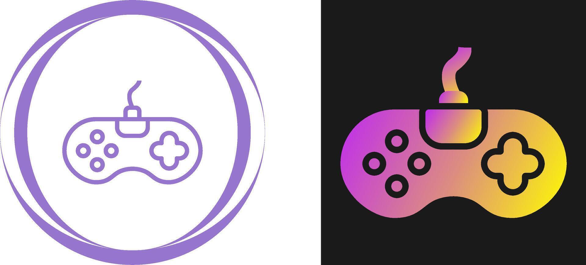 icono de vector de gamepad