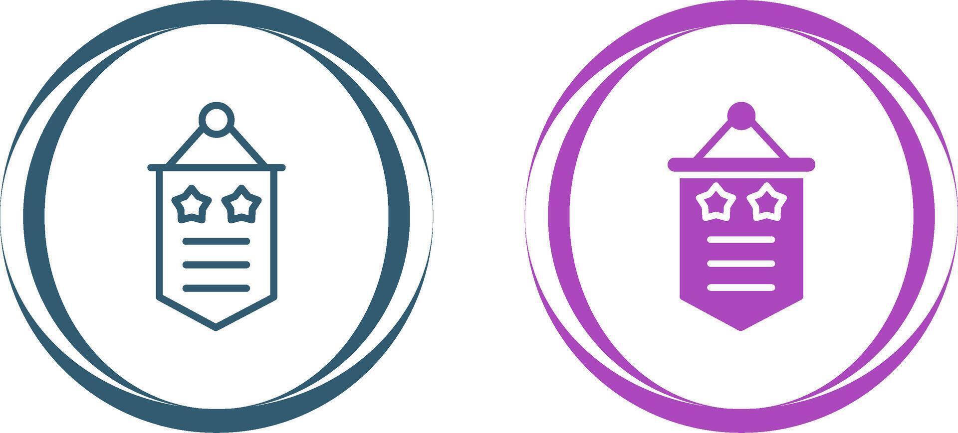 Banner Vector Icon