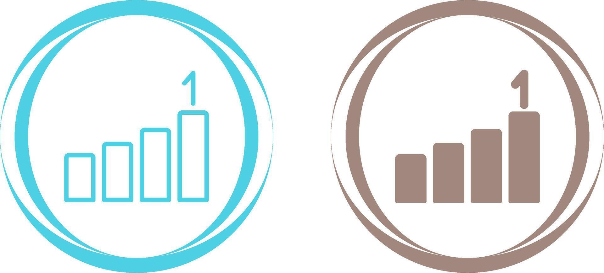First Place Vector Icon