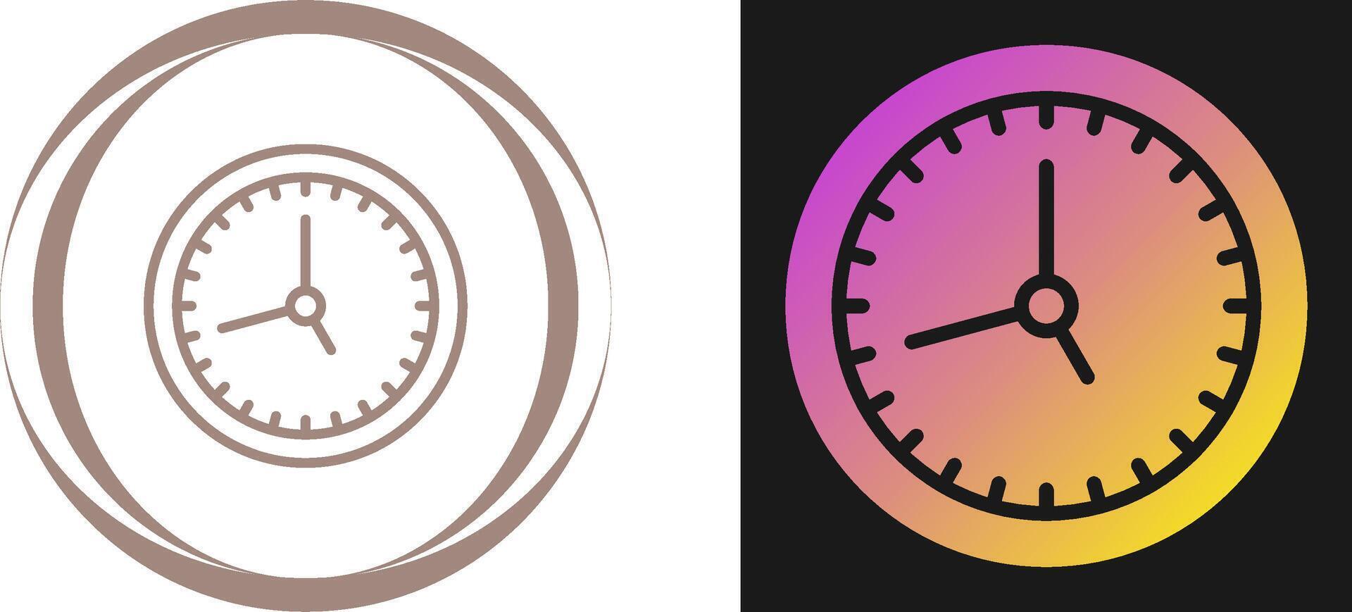 Clock Vector Icon