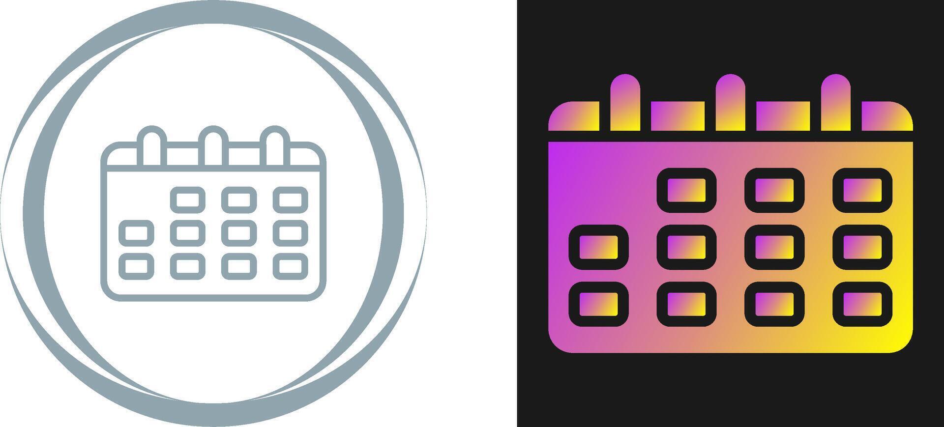 Calendar Vector Icon