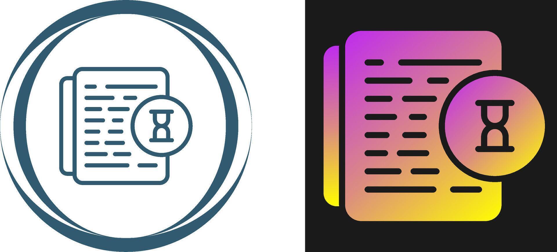 Document Audit Vector Icon