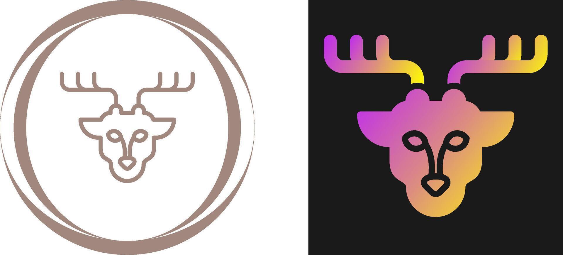 Deer Vector Icon