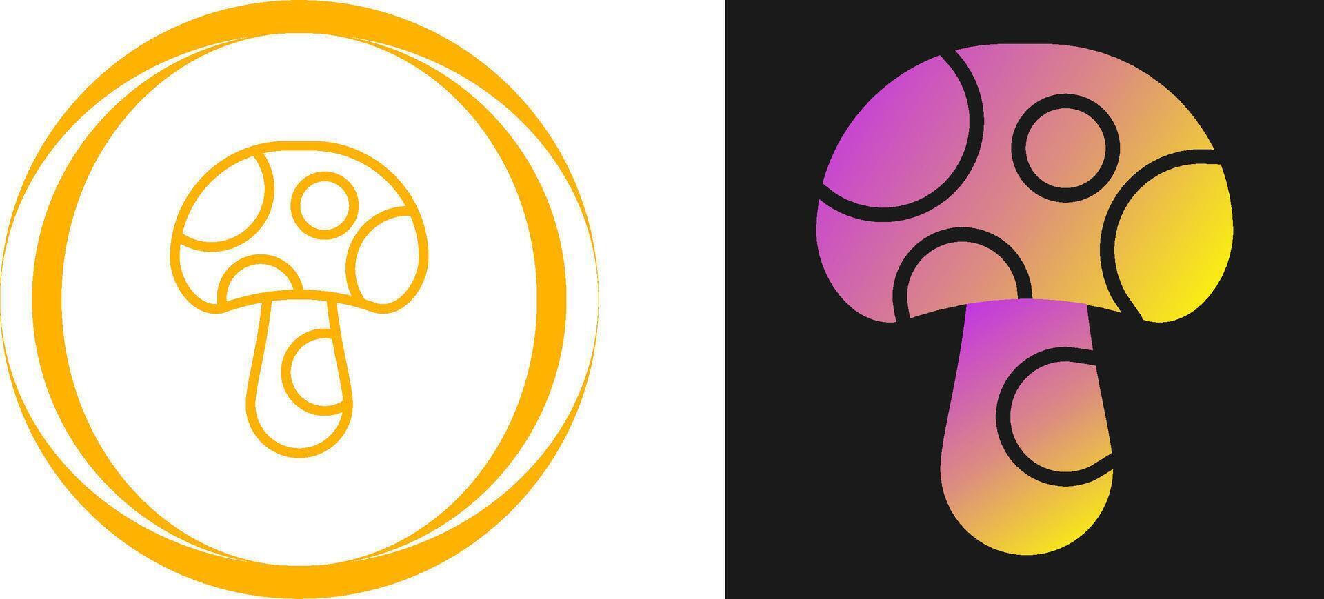 Mushroom Vector Icon