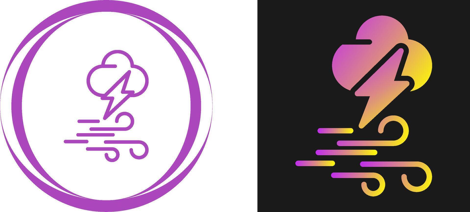 Storm Vector Icon
