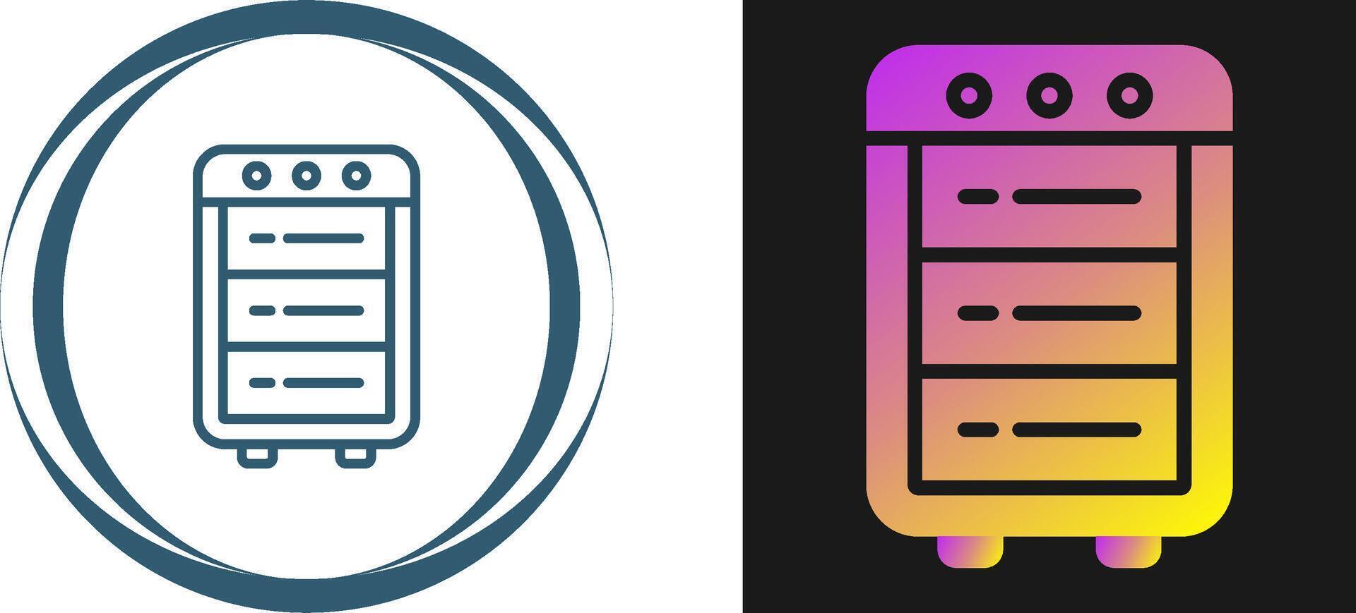 Server Rack Vector Icon