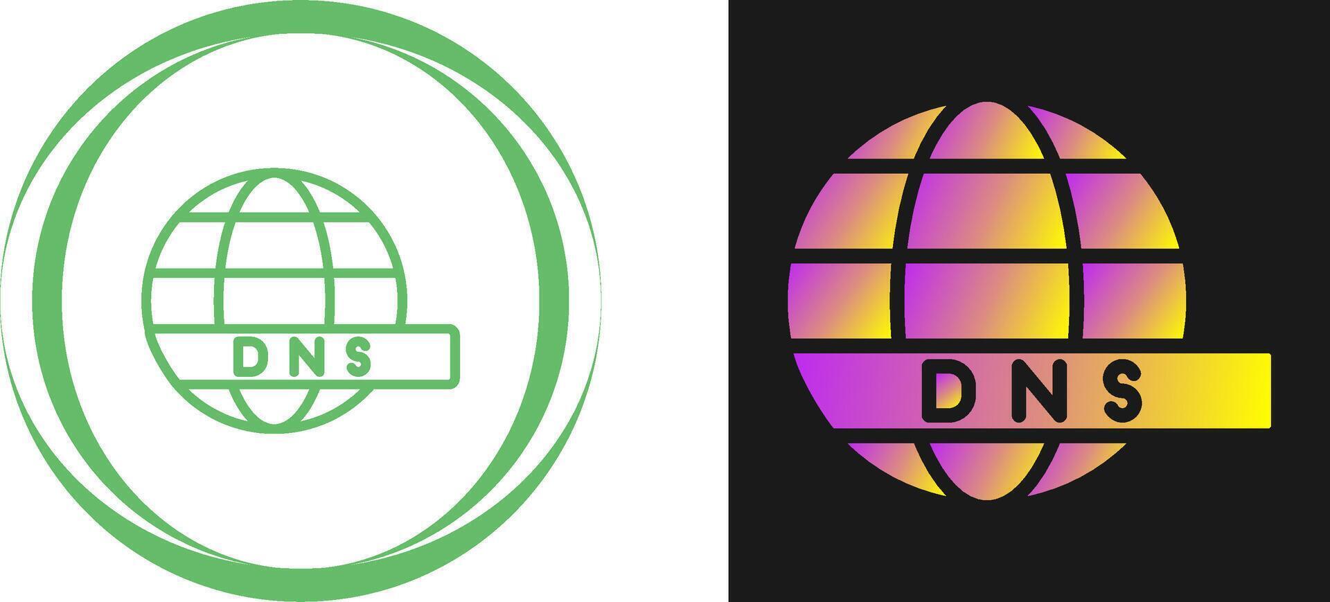 DNS Server Vector Icon