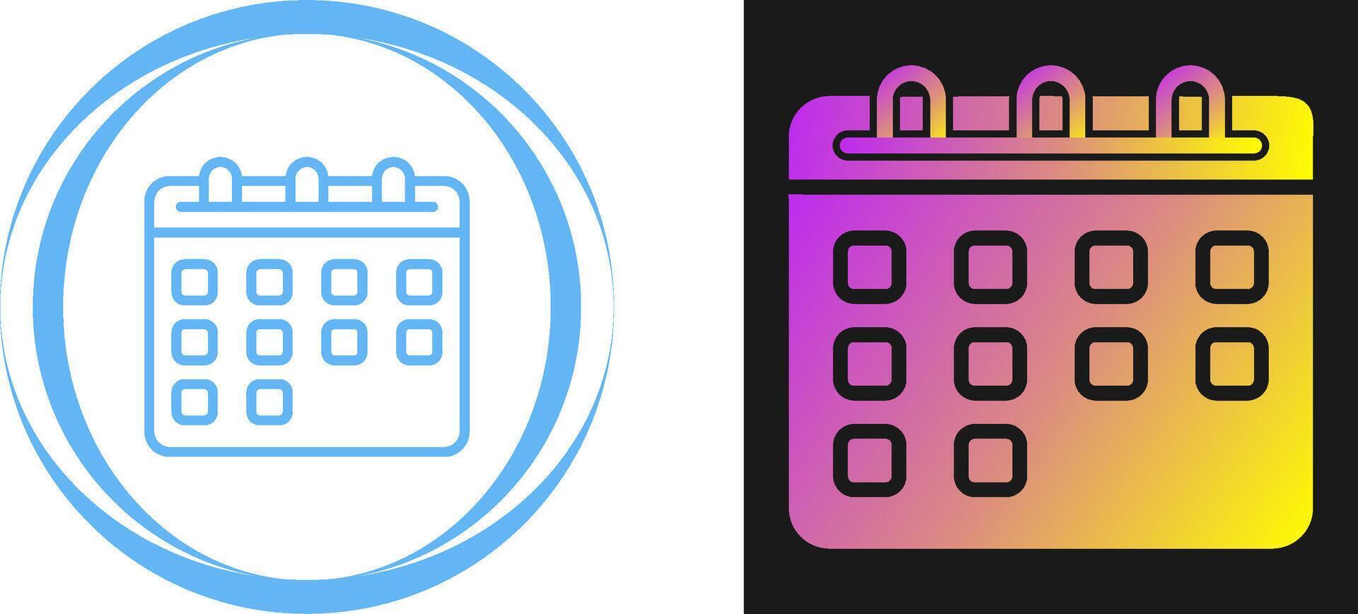 Calendar Vector Icon