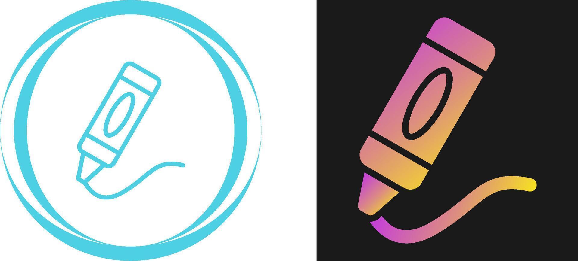 Crayon Vector Icon
