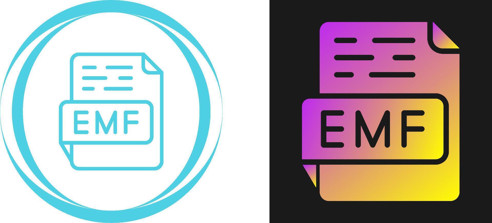 EMF Vector Icon