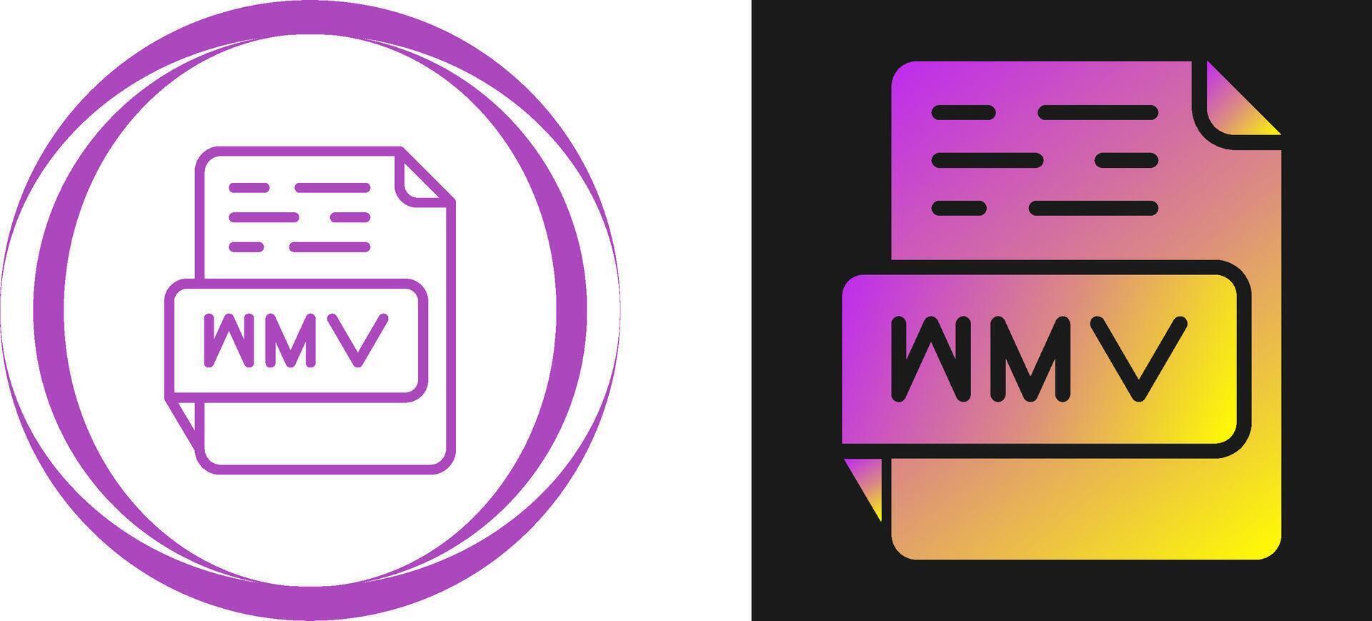 WMV Vector Icon