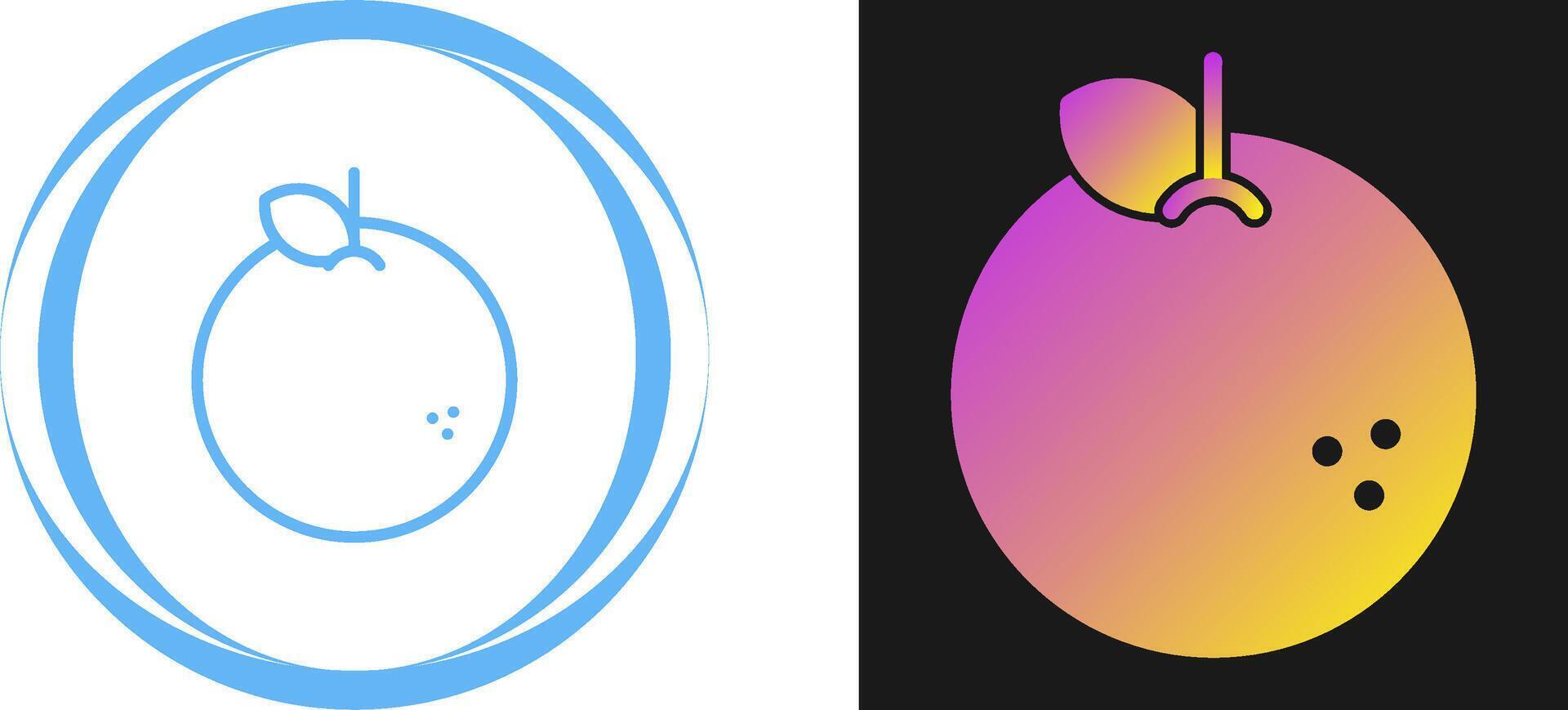 Orange Vector Icon