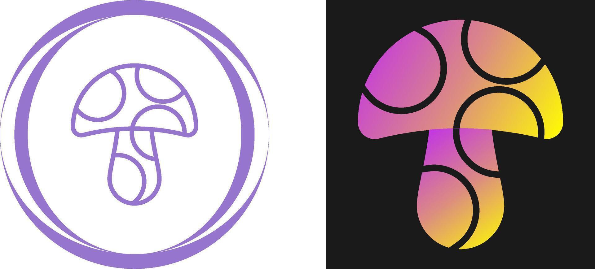 Mushroom Vector Icon