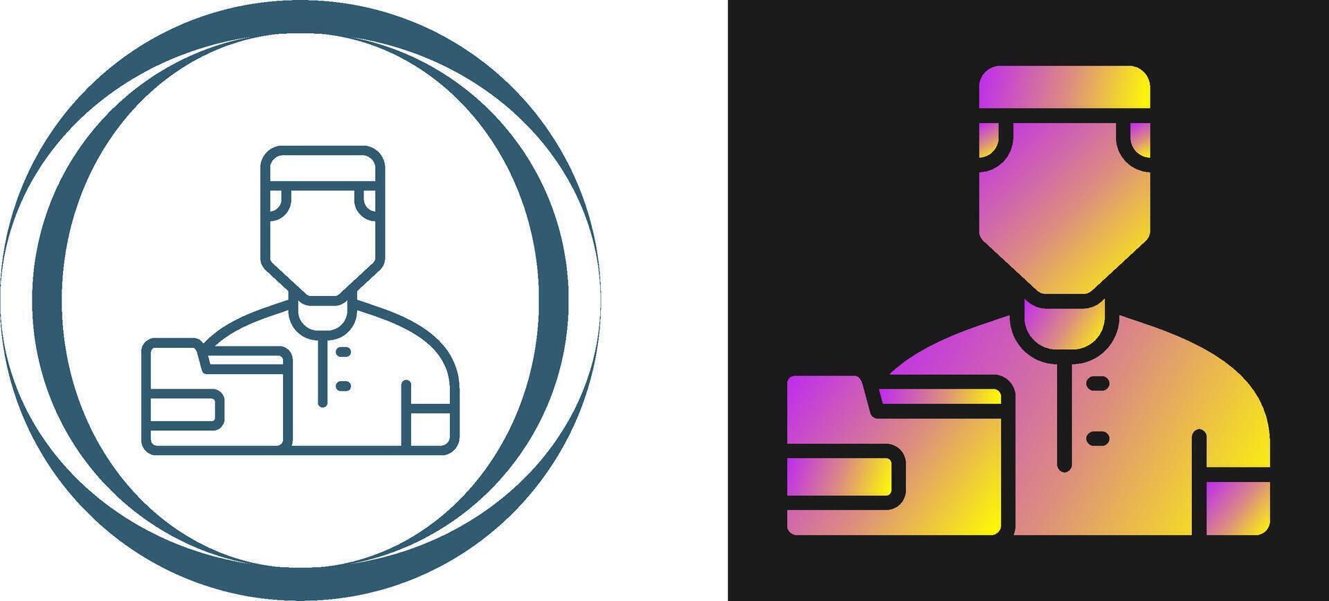Data Manager Vector Icon