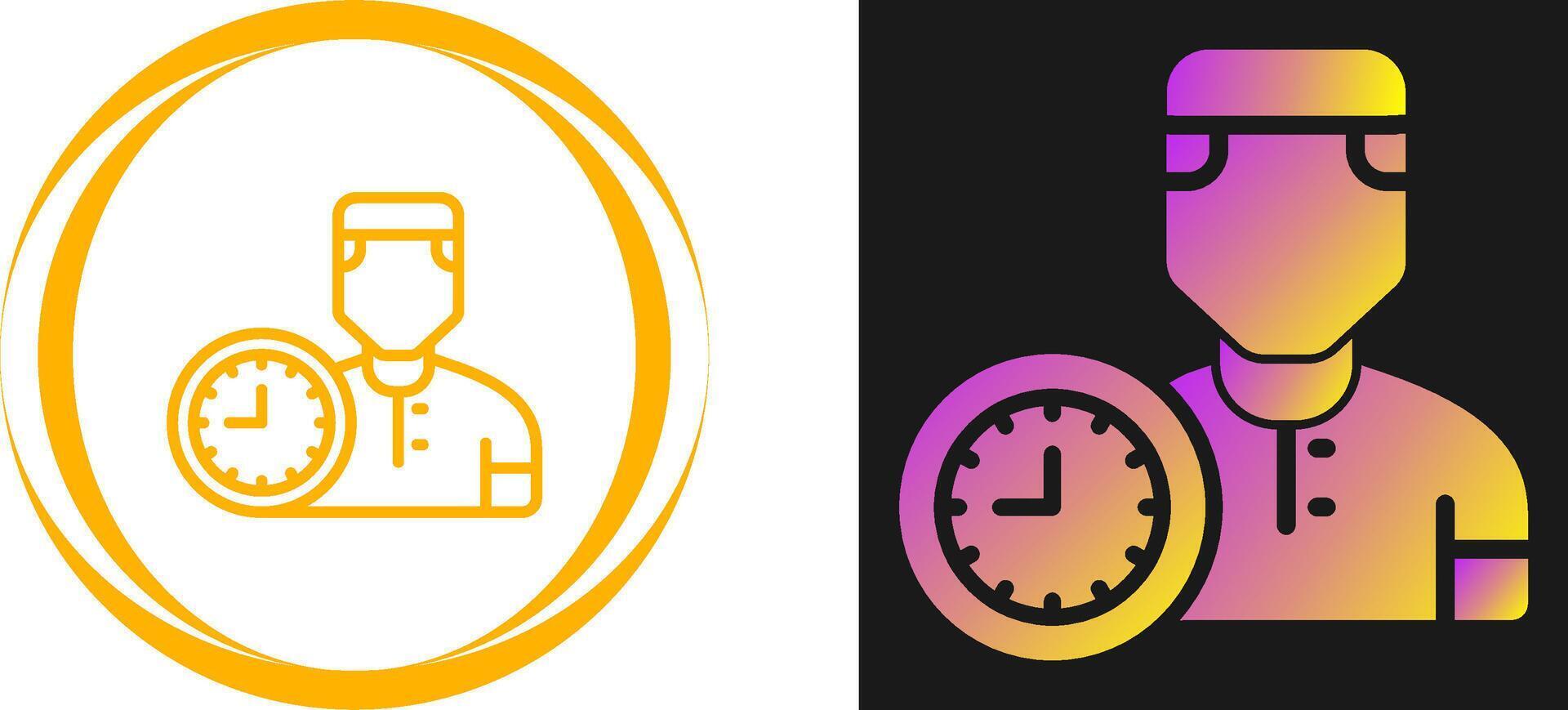 Working Hour Vector Icon