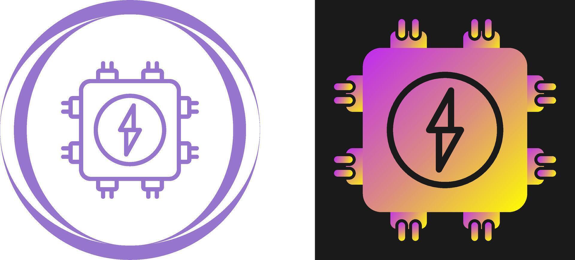 Junction Box Vector Icon