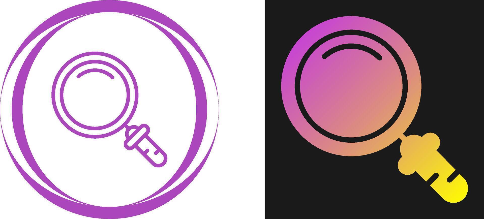 Magnifying Glass Vector Icon