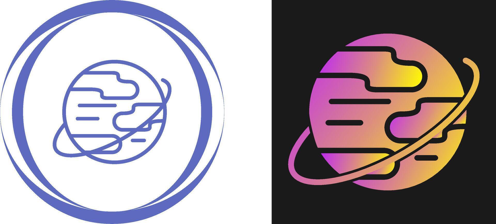 Planet Vector Icon