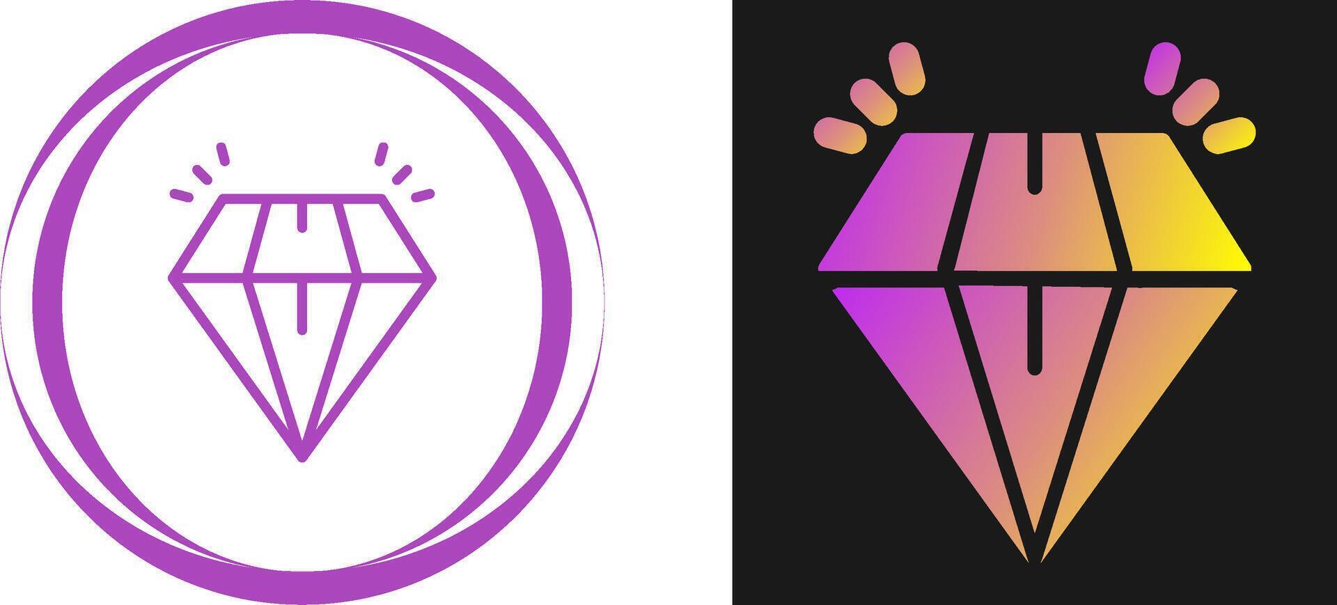 Diamond Vector Icon