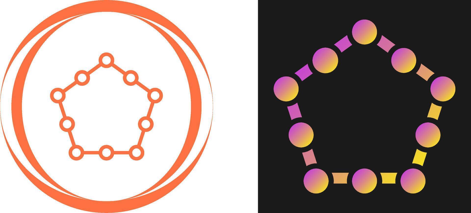 Hexagon Vector Icon