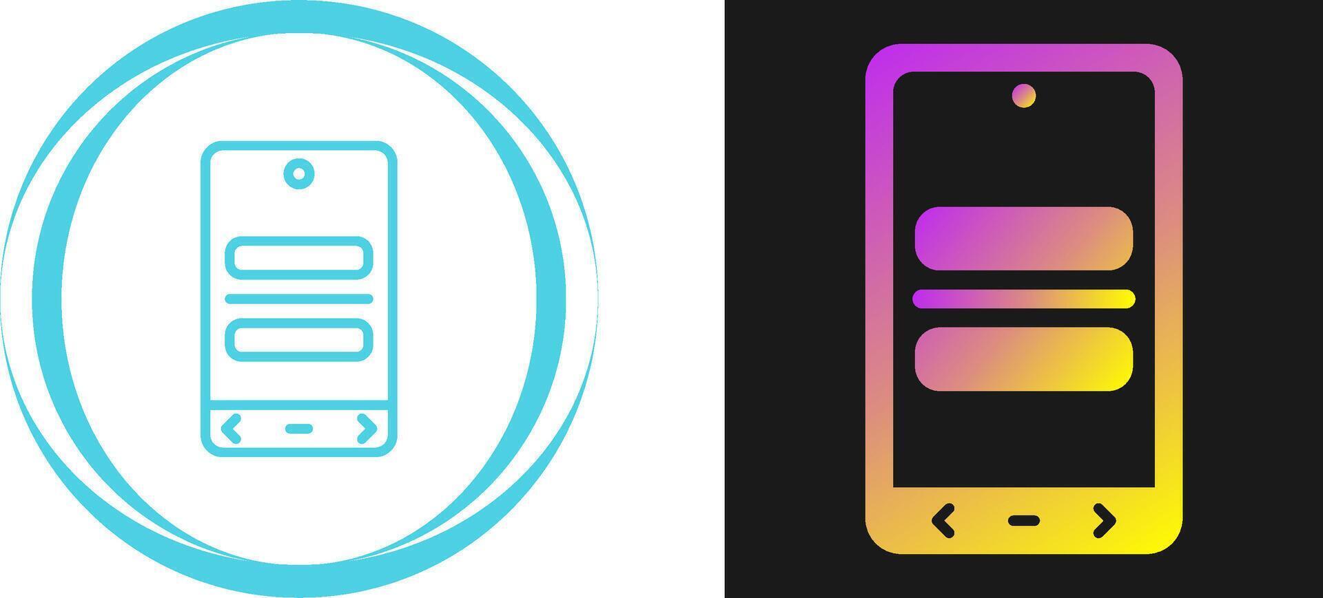 Hamburger Manu Vector Icon