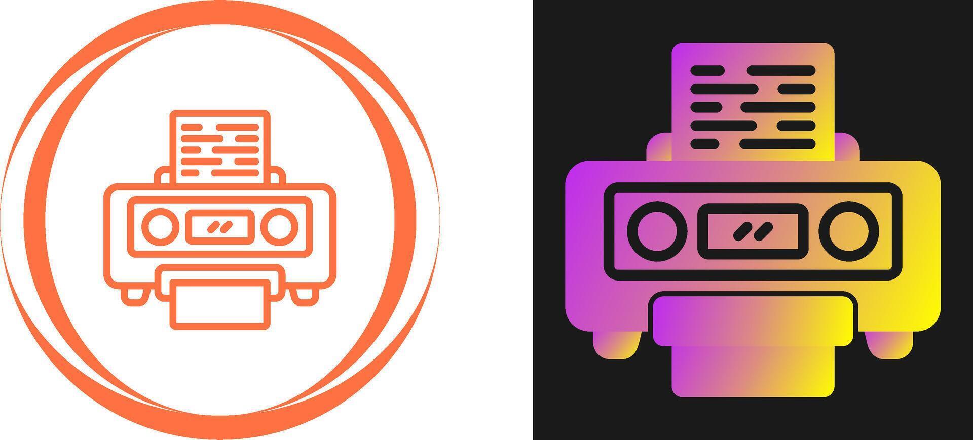 Printer Vector Icon