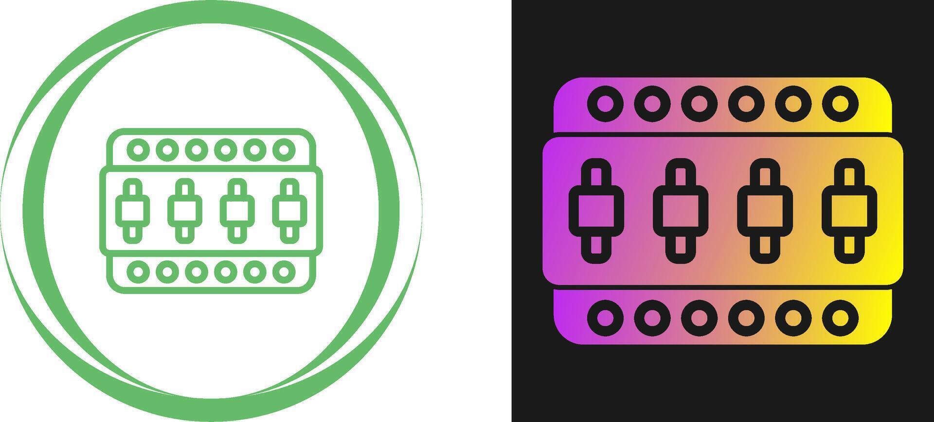 Transfer Switch Vector Icon