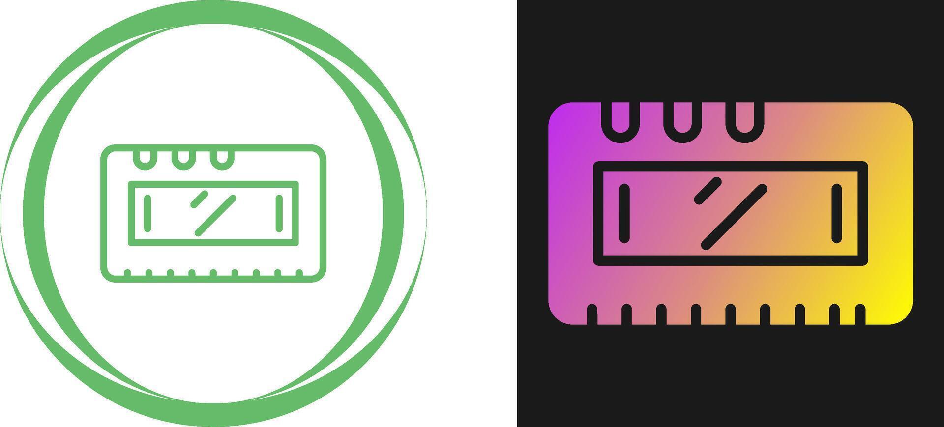 Lcd Vector Icon