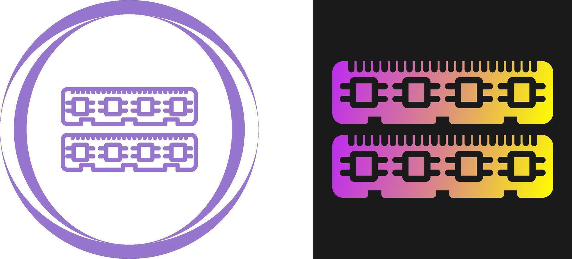 Ram Memory Vector Icon