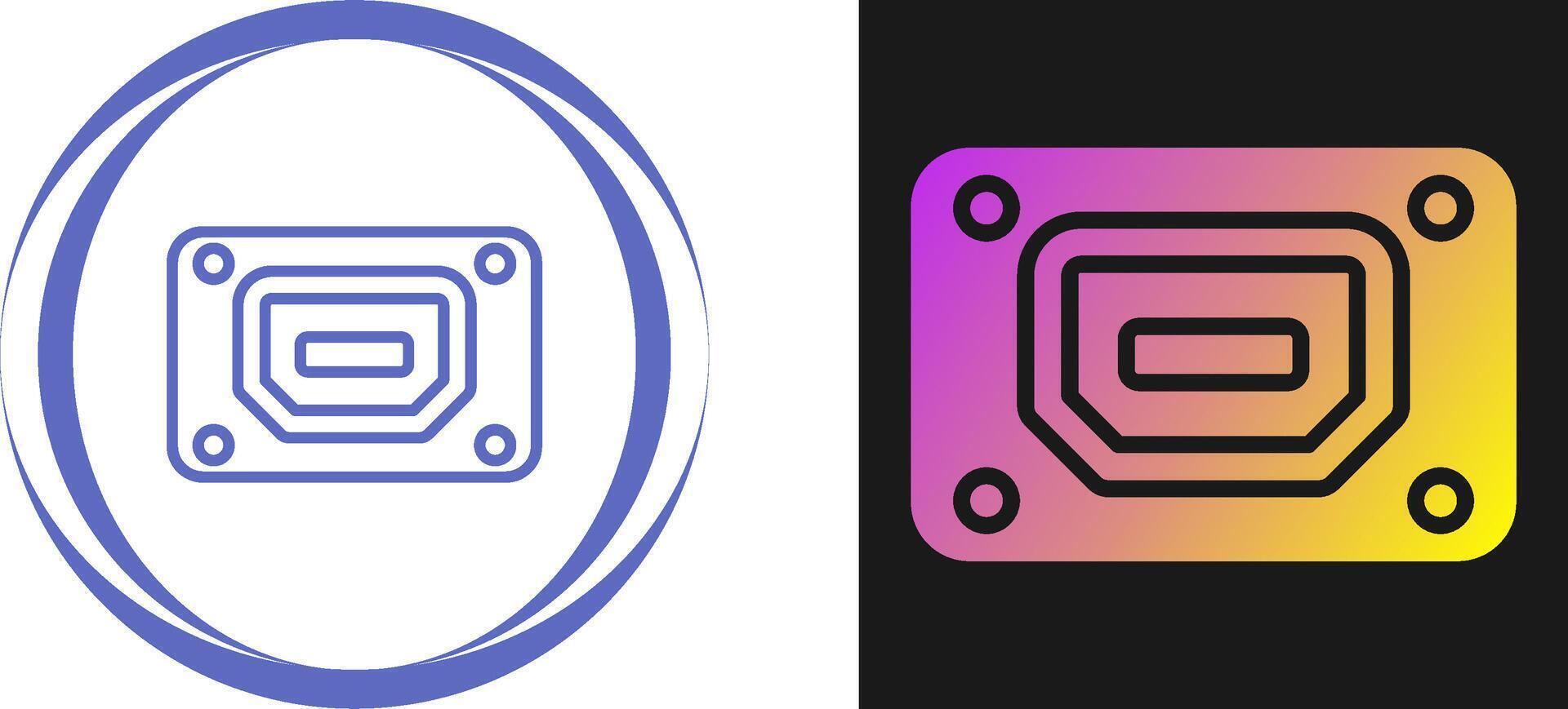 Thunderbolt Vector Icon