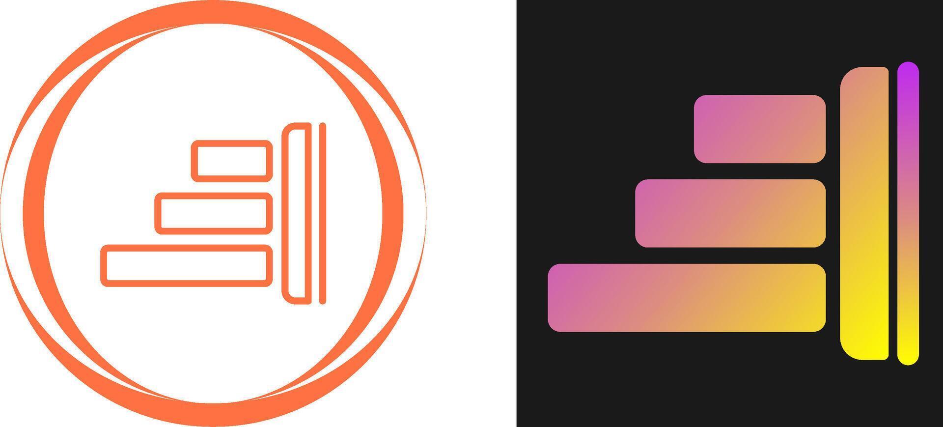 Right Align Vector Icon
