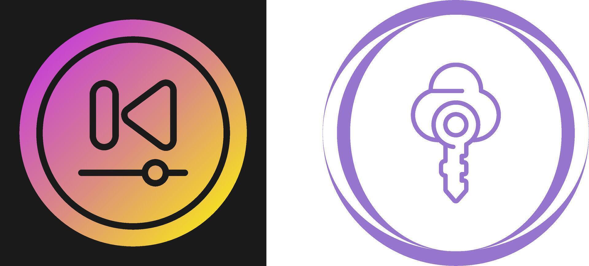 Door Key Vector Icon