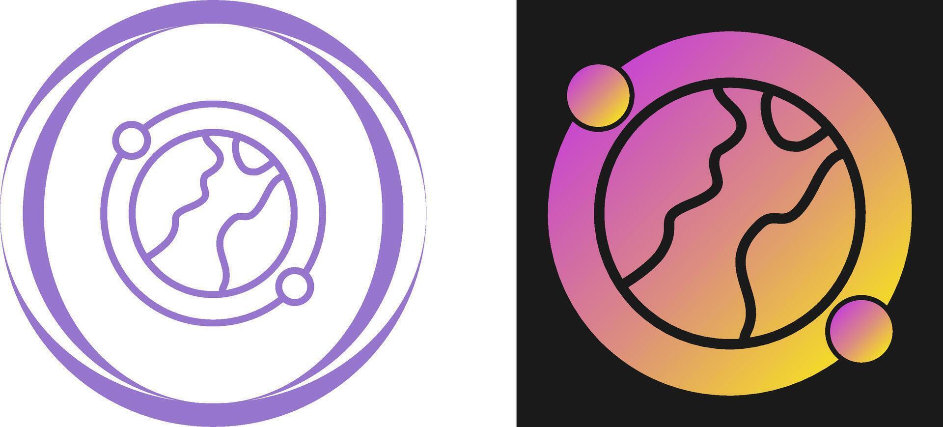 Earth Vector Icon