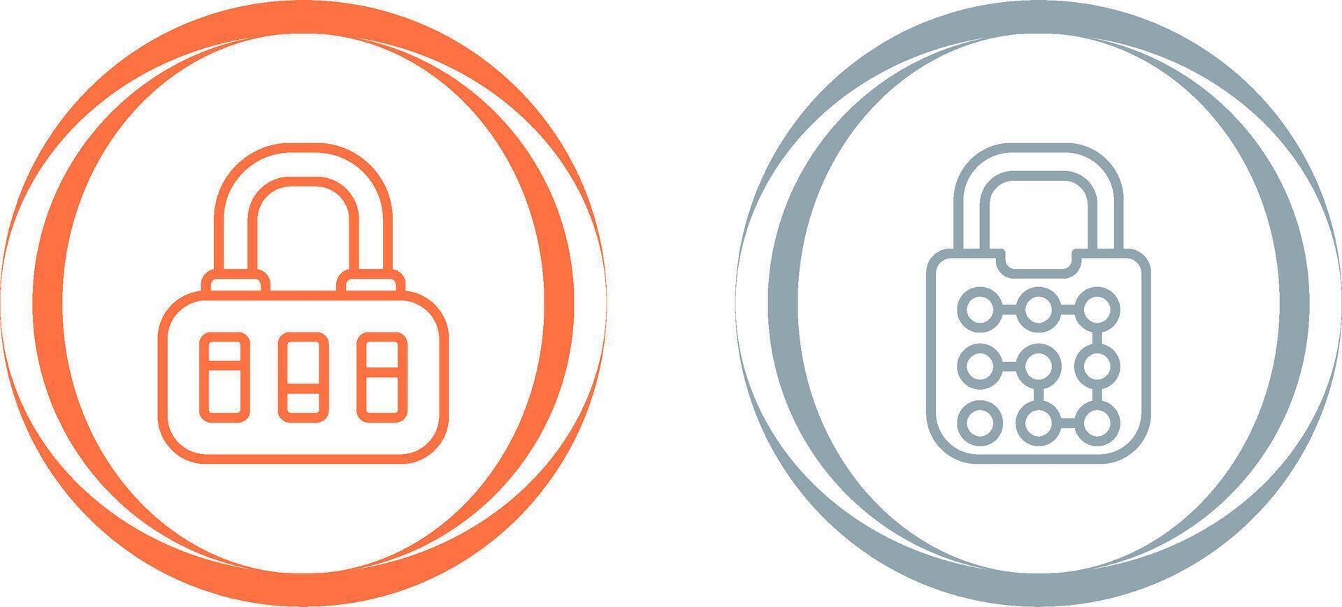 Pattern Lock Vector Icon
