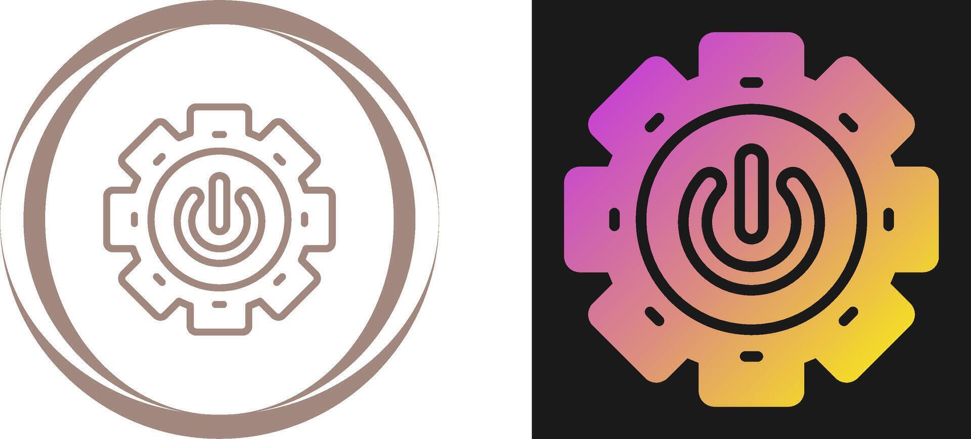 Power Button Vector Icon