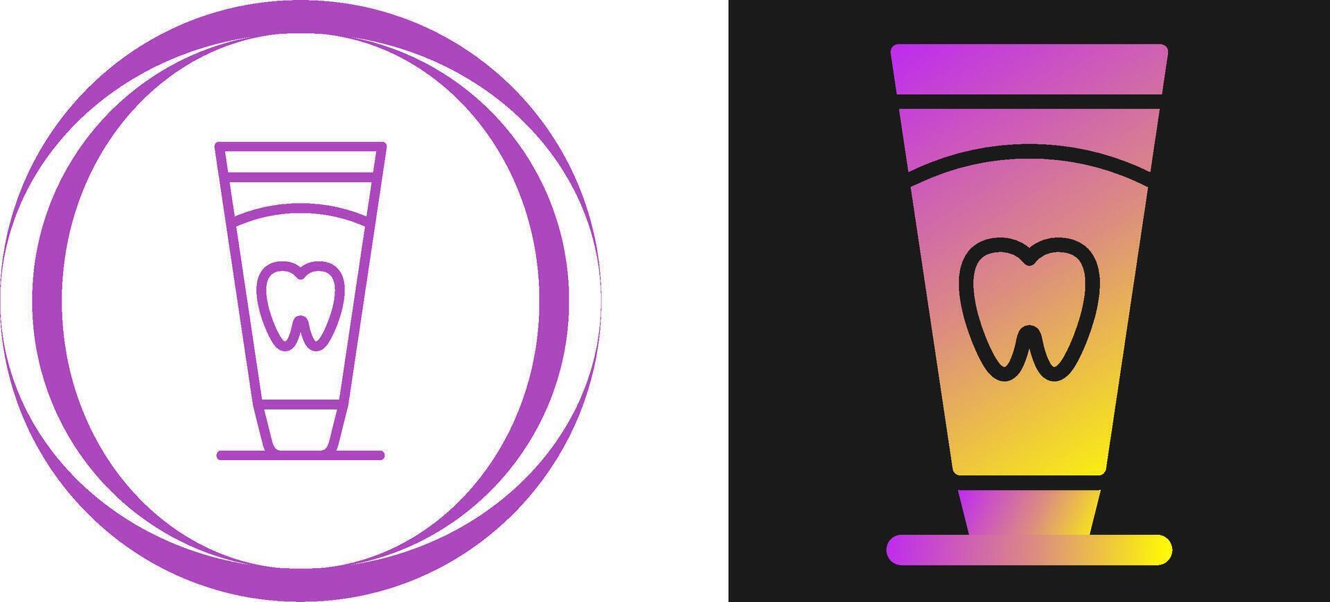 Toothpaste Vector Icon