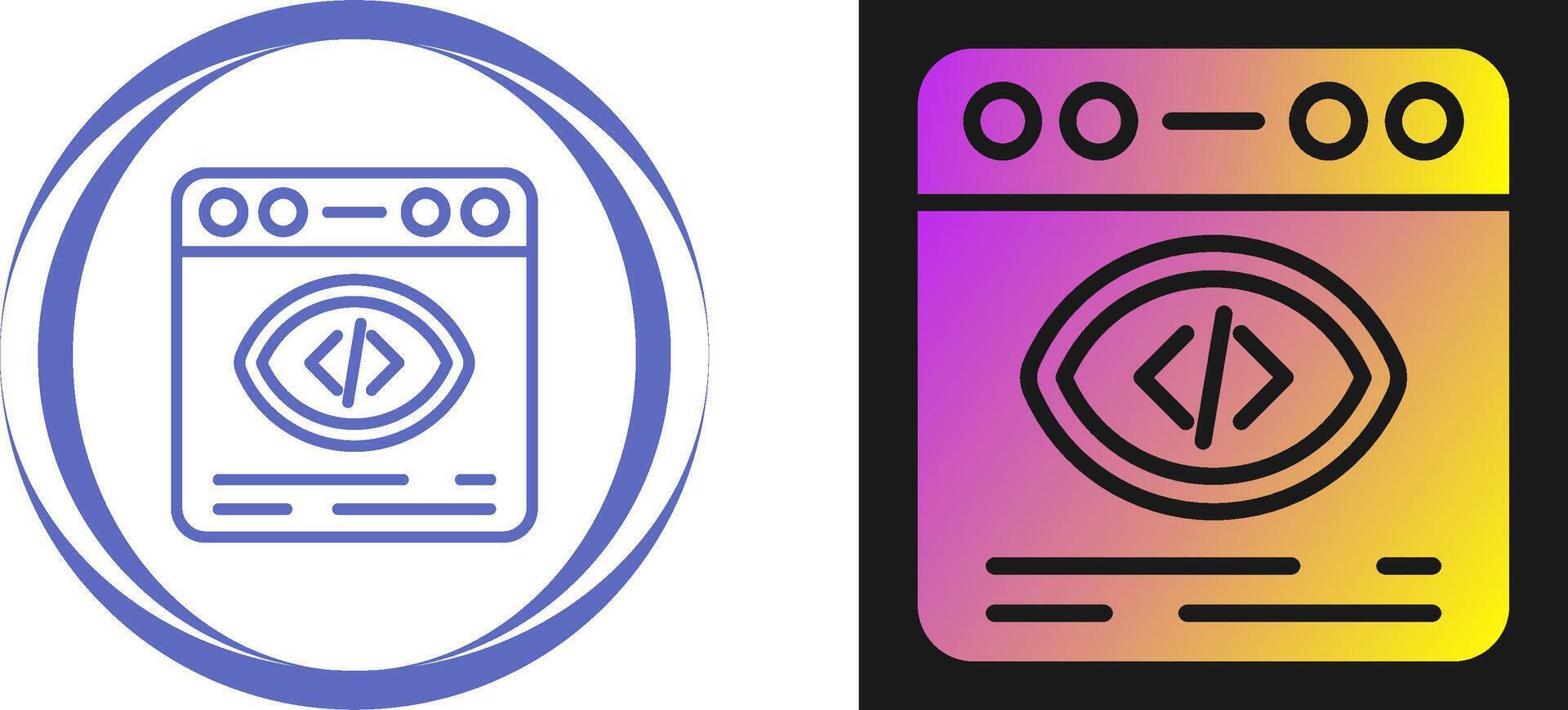 Browser Vector Icon