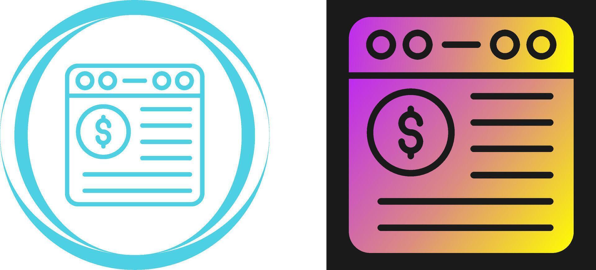 Browser Vector Icon