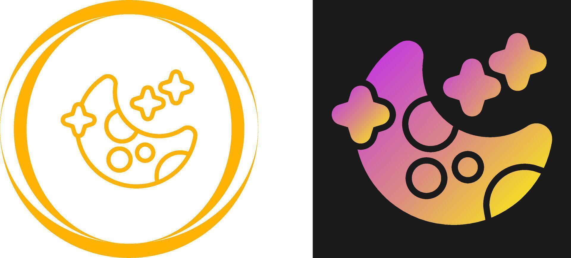 Moon Vector Icon