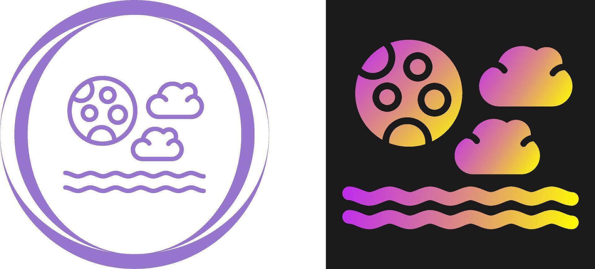 Moon Vector Icon