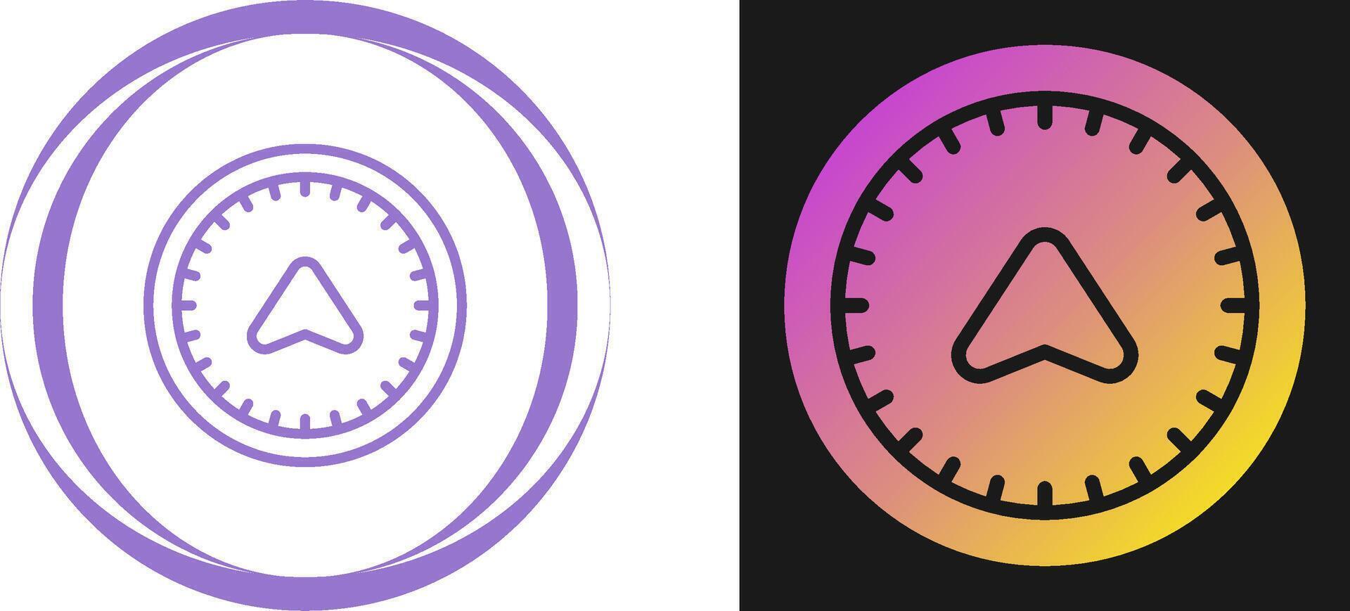 North Vector Icon