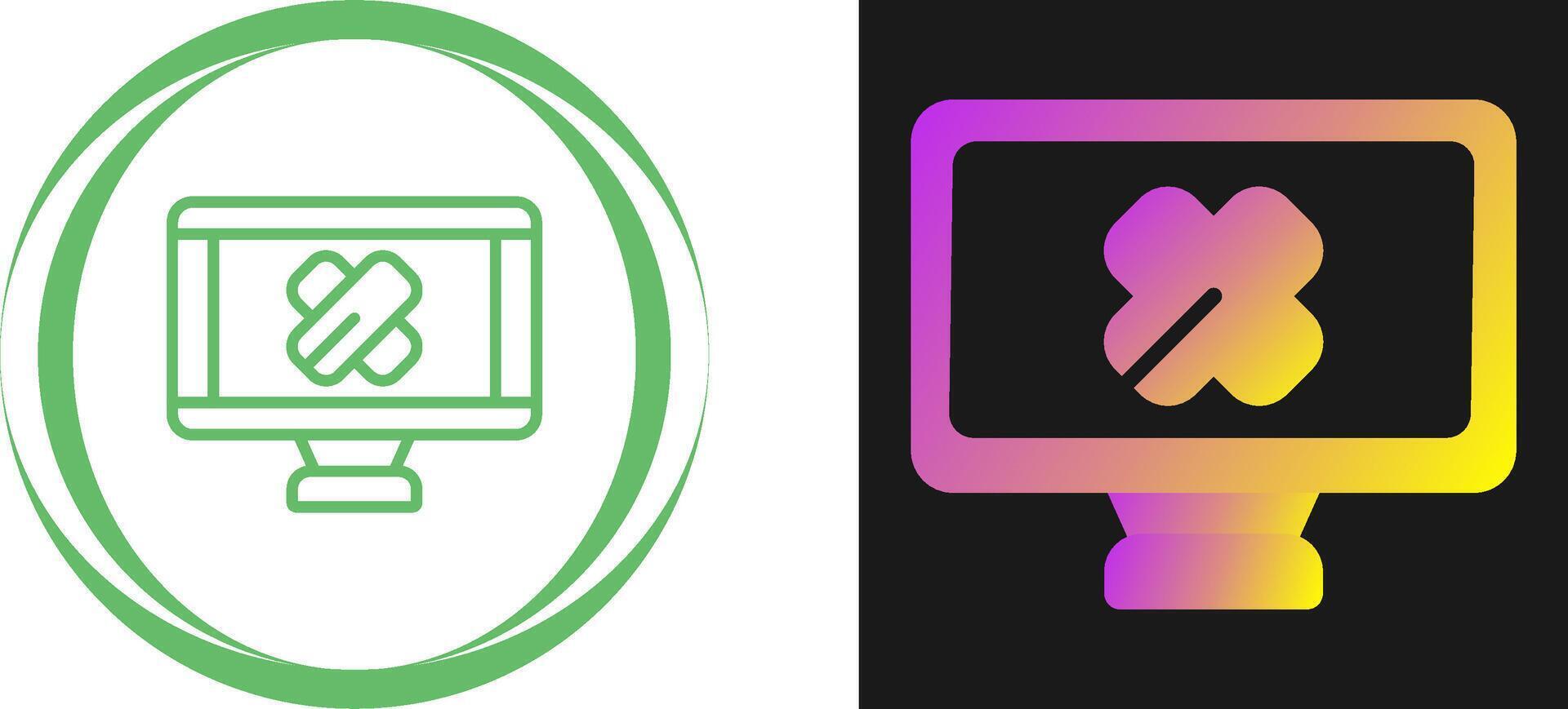 Blood Bank Vector Icon