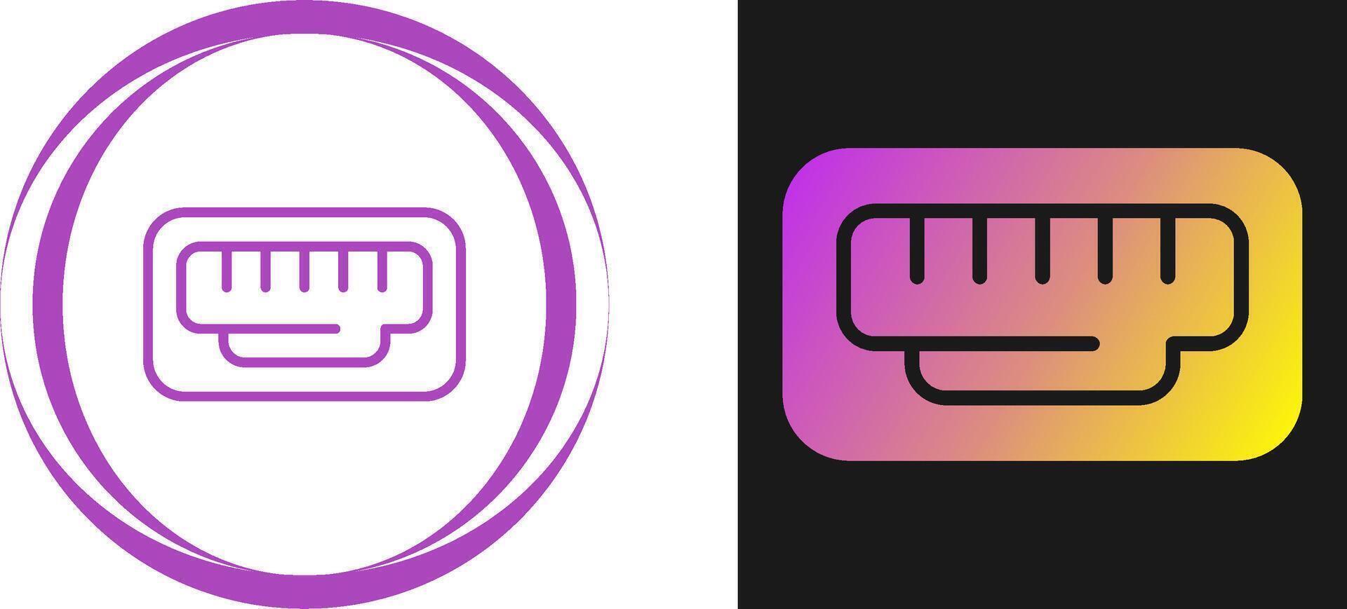 Jack Connector Vector Icon