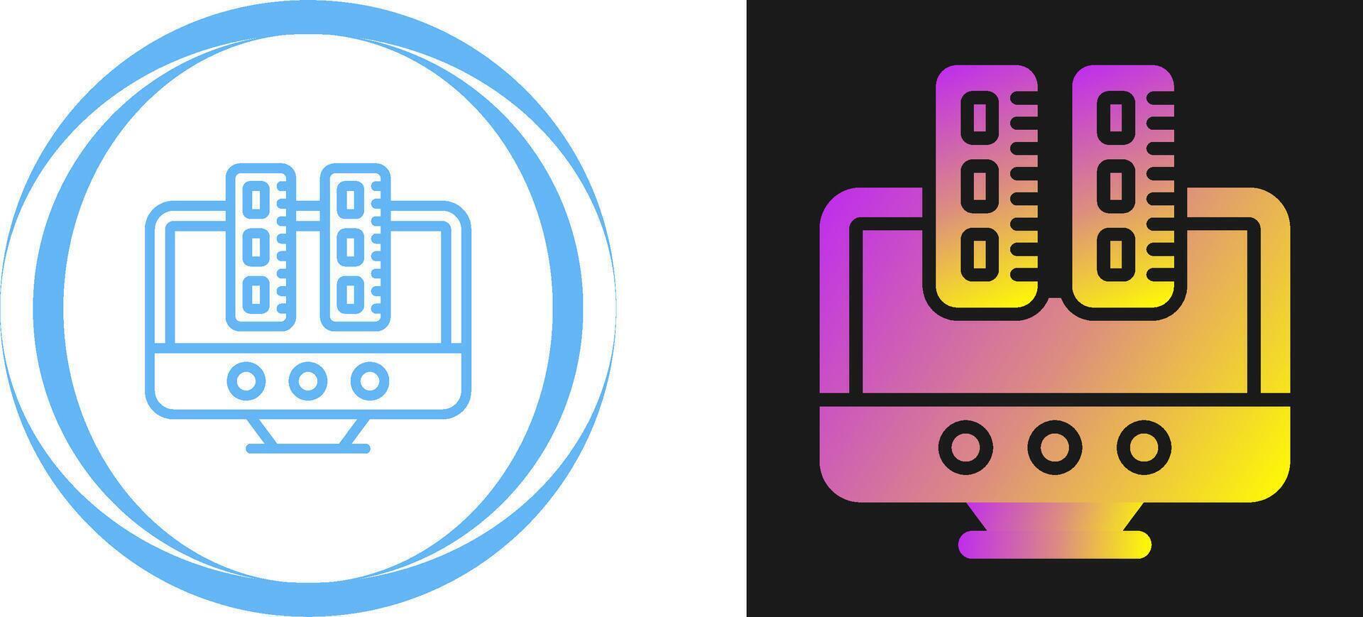 Gaming Pc Vector Icon