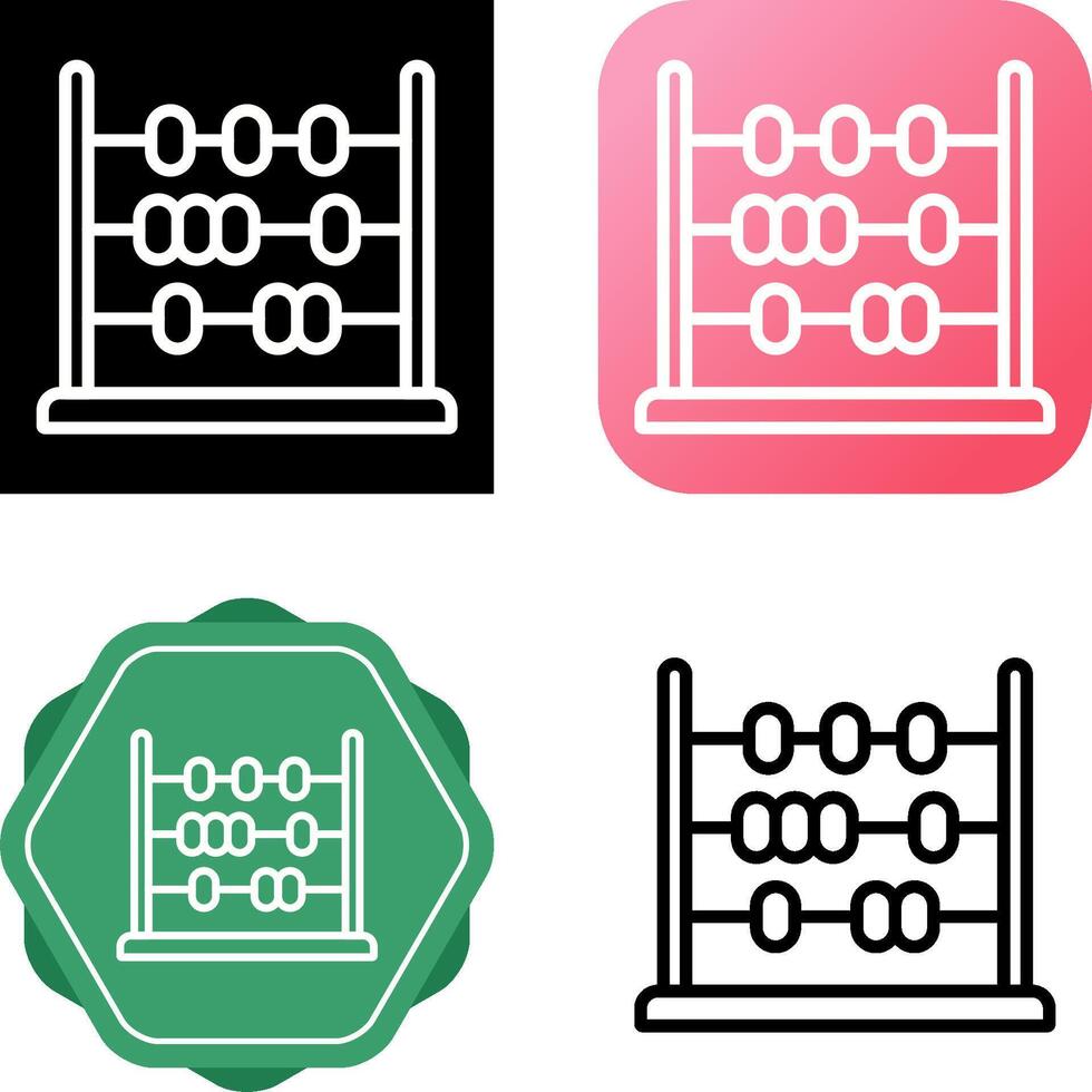 Abacus Vector Icon