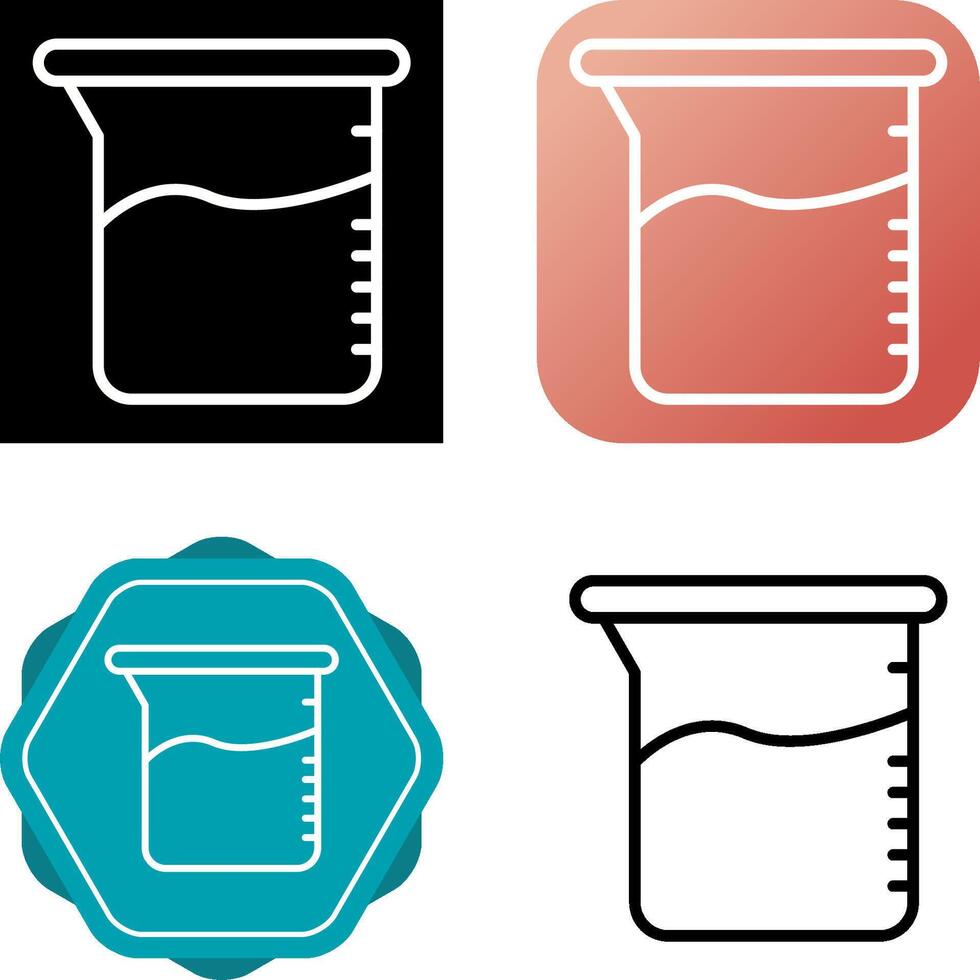 Beaker Vector Icon