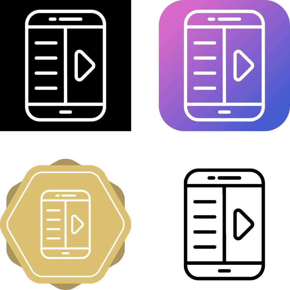 E-Book Reader Vector Icon