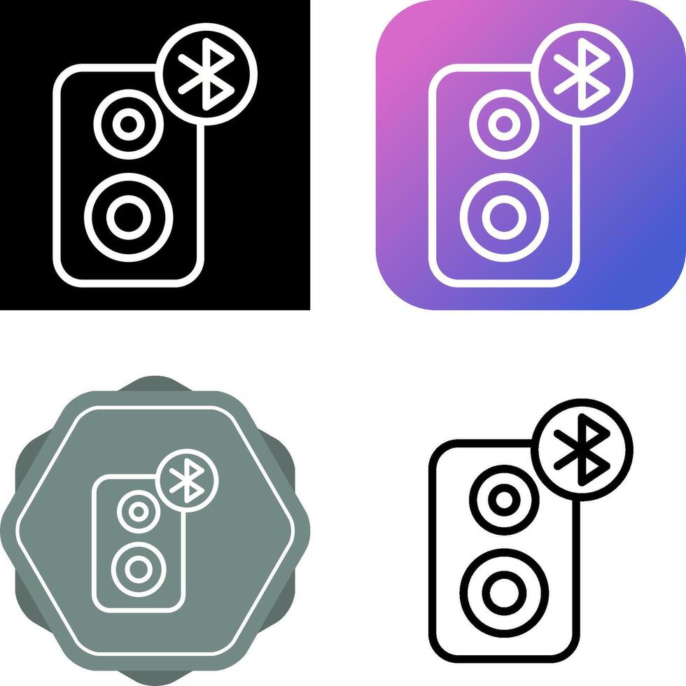 Bluetooth Speakerphone Vector Icon