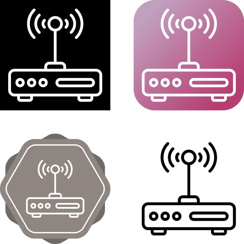 Wi-Fi Access Point Vector Icon